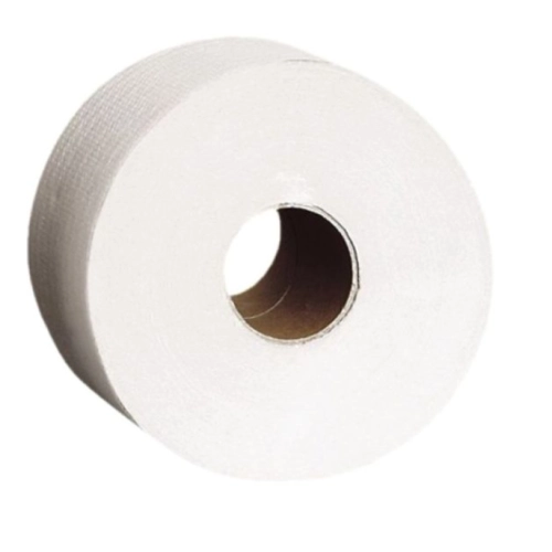 Trójwarstwowy papier toaletowy z celulozy Merida Premium śr. 23 cm – papier toaletowy w standardowej rolce, 200 m